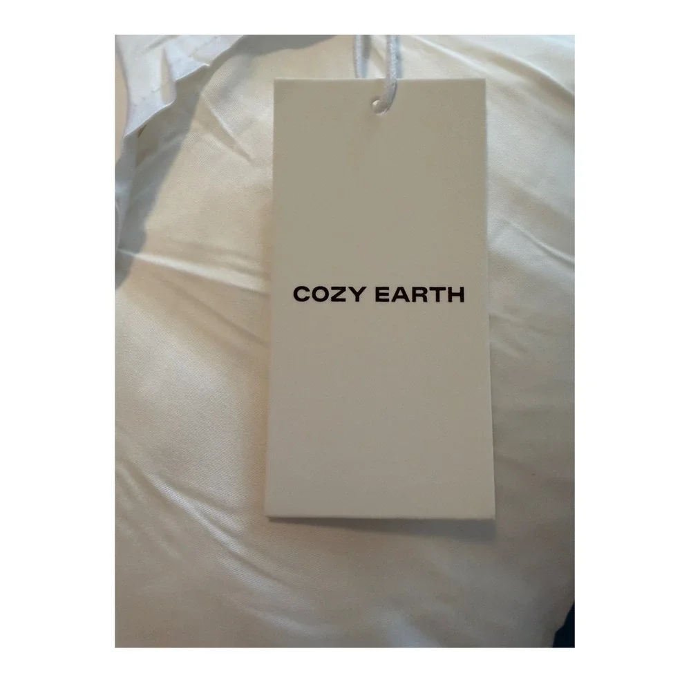 Cozy Earth White Queen 100% Bamboo Sheet Set